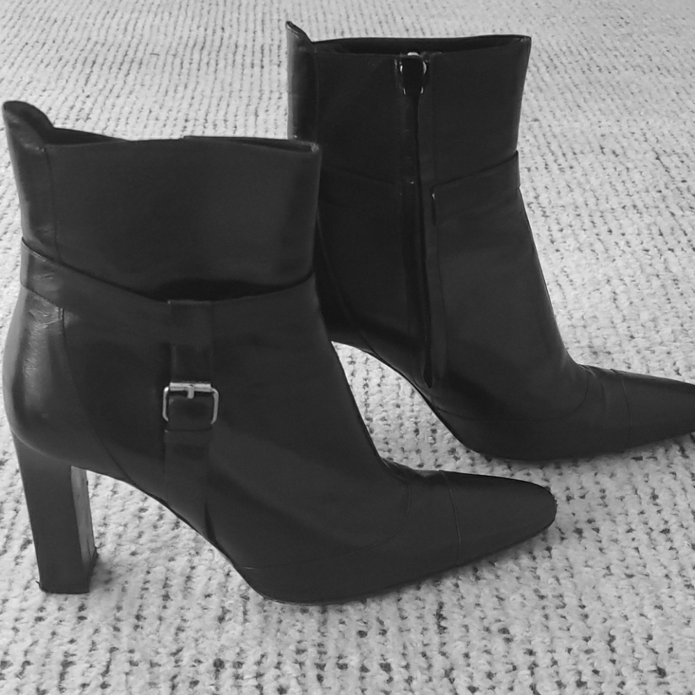 Christian Lacroix black bootie